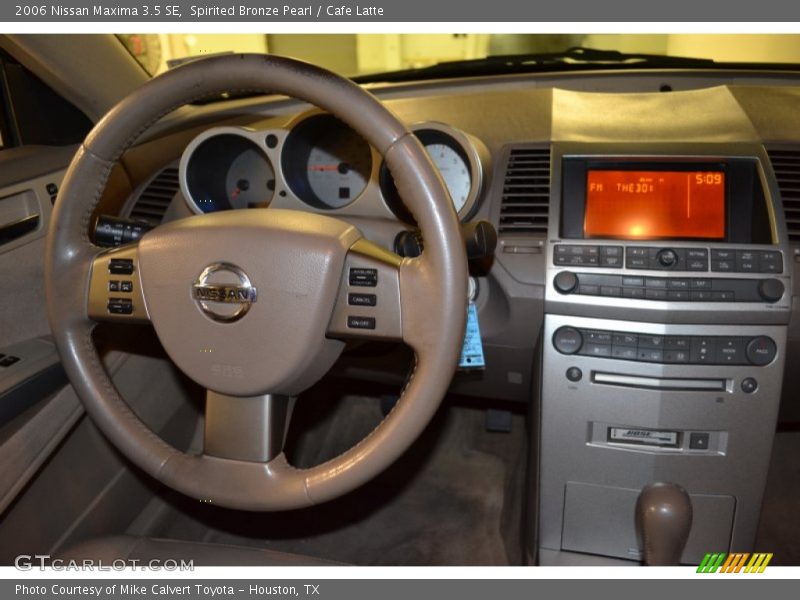 Spirited Bronze Pearl / Cafe Latte 2006 Nissan Maxima 3.5 SE