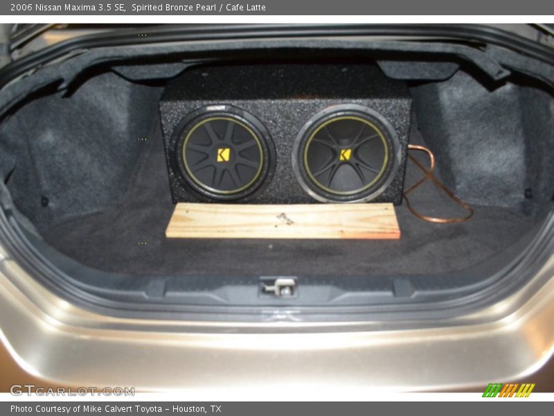 Spirited Bronze Pearl / Cafe Latte 2006 Nissan Maxima 3.5 SE