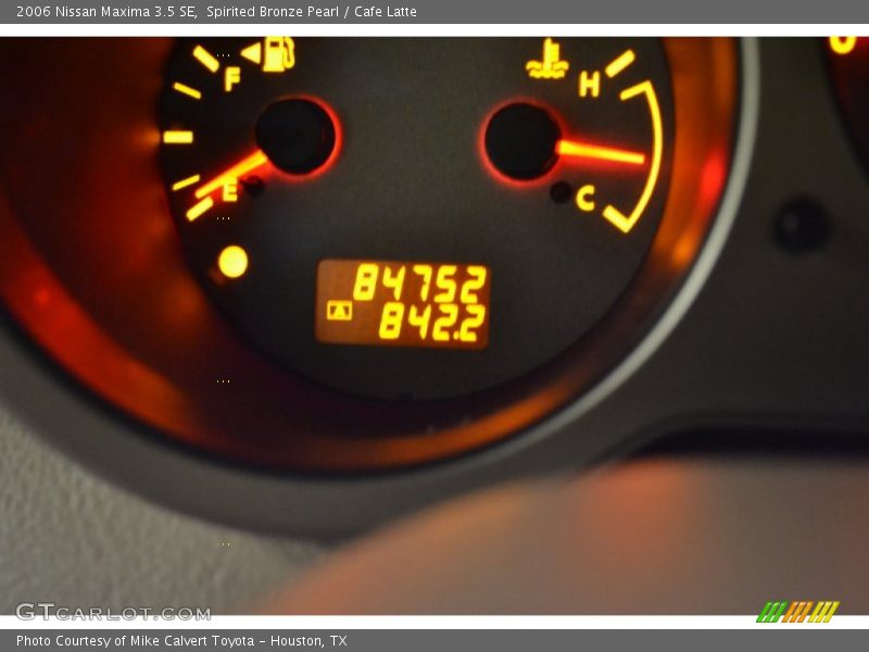 Spirited Bronze Pearl / Cafe Latte 2006 Nissan Maxima 3.5 SE