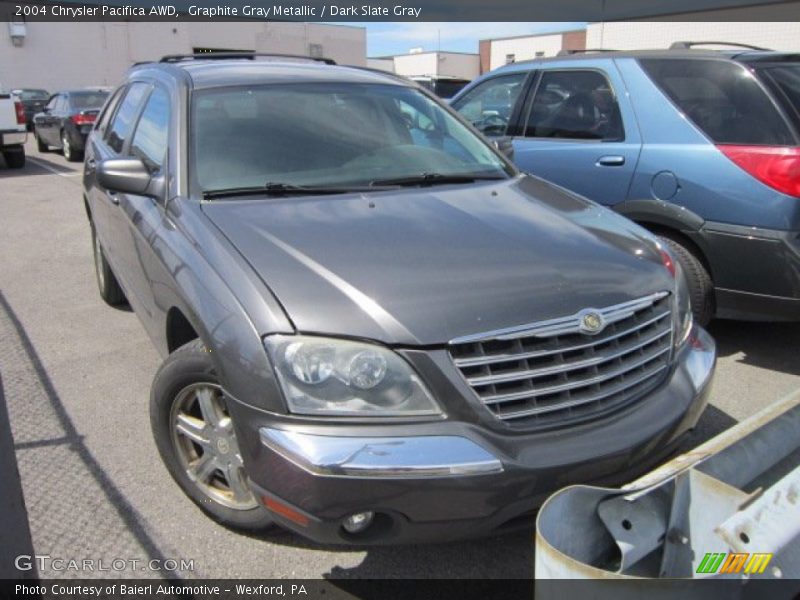 Graphite Gray Metallic / Dark Slate Gray 2004 Chrysler Pacifica AWD