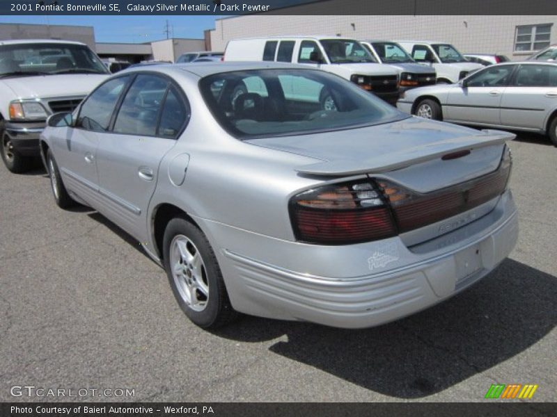 Galaxy Silver Metallic / Dark Pewter 2001 Pontiac Bonneville SE