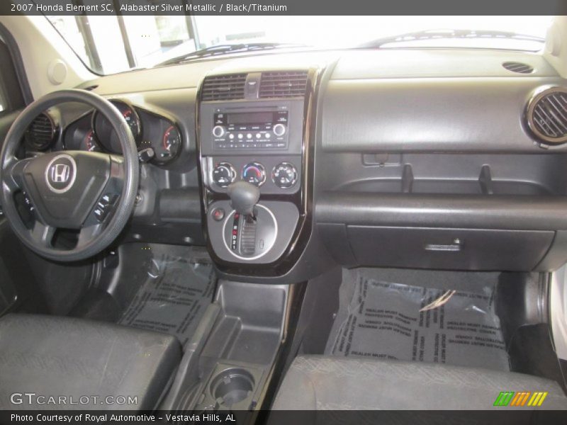 Alabaster Silver Metallic / Black/Titanium 2007 Honda Element SC