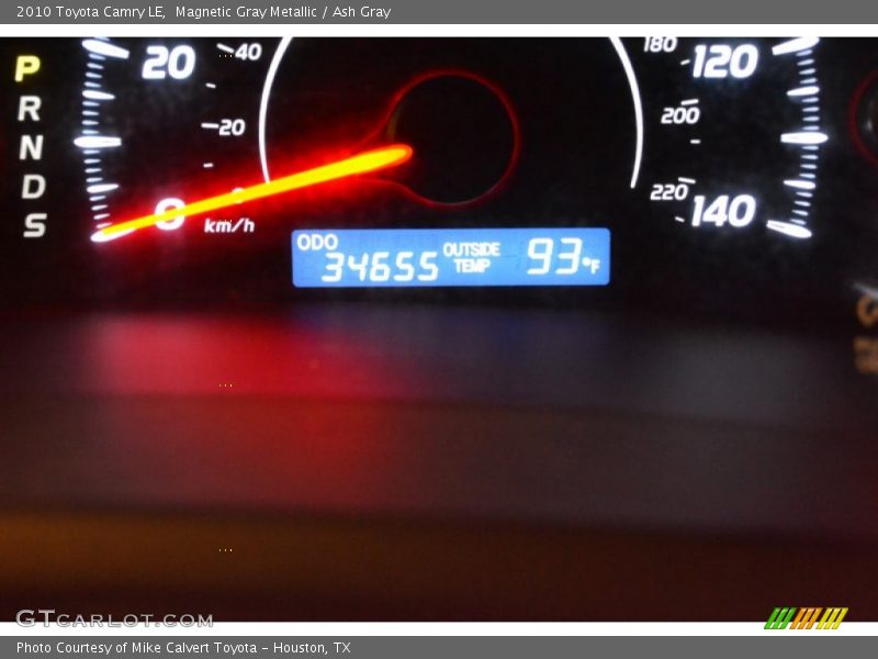 Magnetic Gray Metallic / Ash Gray 2010 Toyota Camry LE