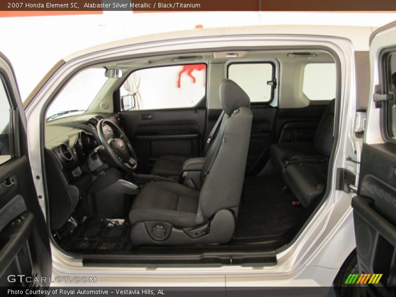 Alabaster Silver Metallic / Black/Titanium 2007 Honda Element SC