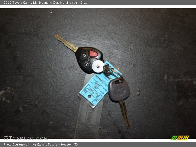 Magnetic Gray Metallic / Ash Gray 2010 Toyota Camry LE