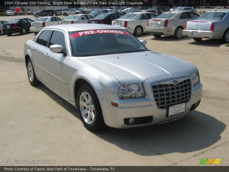 Bright Silver Metallic / Dark Slate Gray/Light Graystone 2006 Chrysler 300 Touring