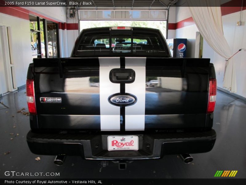 Black / Black 2005 Ford F150 Lariat SuperCrew