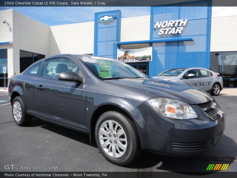 Slate Metallic / Gray 2009 Chevrolet Cobalt LS XFE Coupe