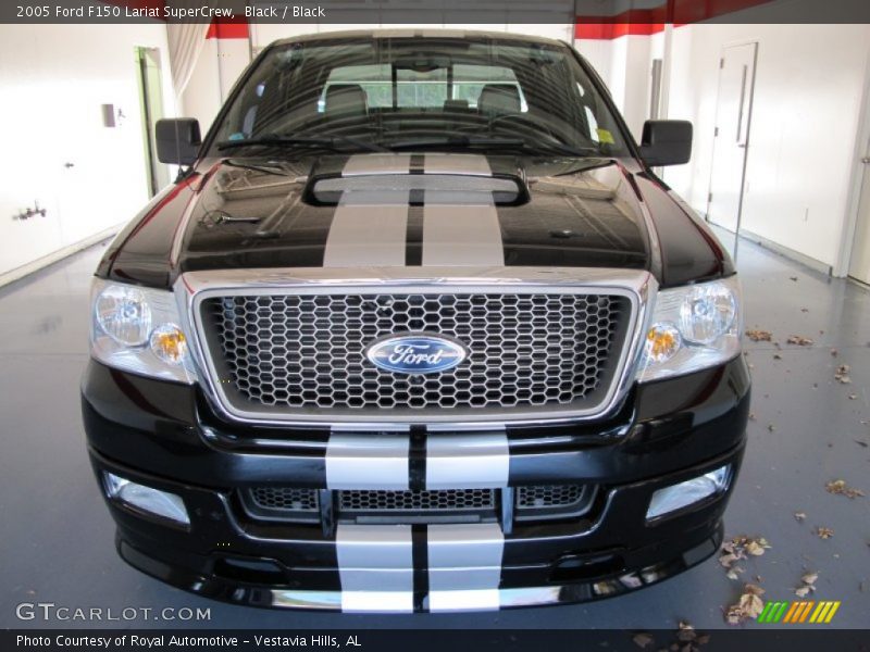 Black / Black 2005 Ford F150 Lariat SuperCrew