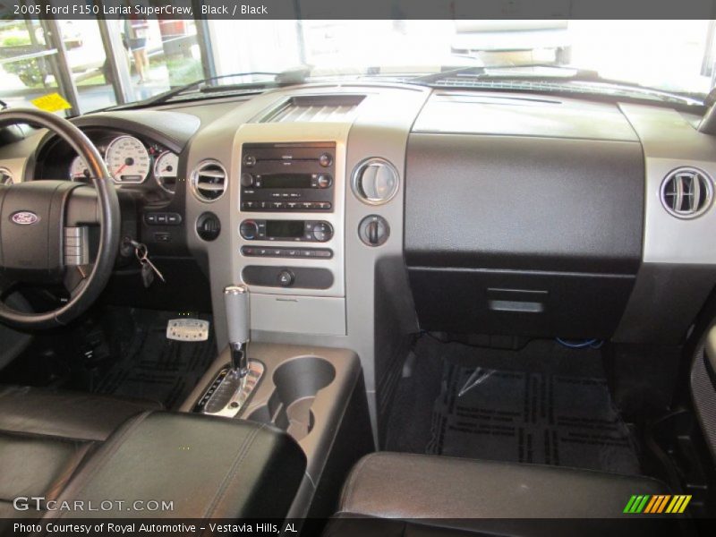 Black / Black 2005 Ford F150 Lariat SuperCrew