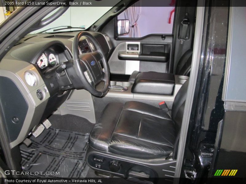 Black / Black 2005 Ford F150 Lariat SuperCrew