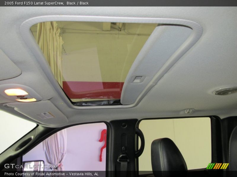 Black / Black 2005 Ford F150 Lariat SuperCrew