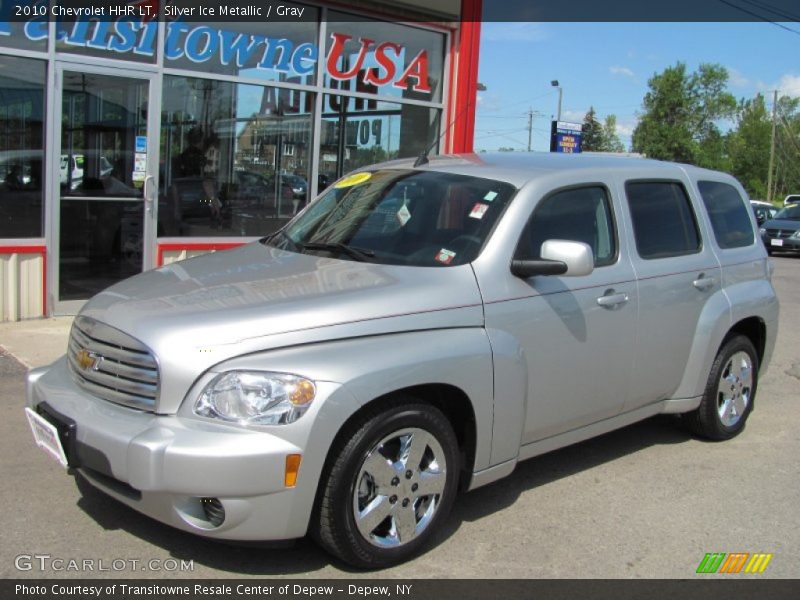 Silver Ice Metallic / Gray 2010 Chevrolet HHR LT