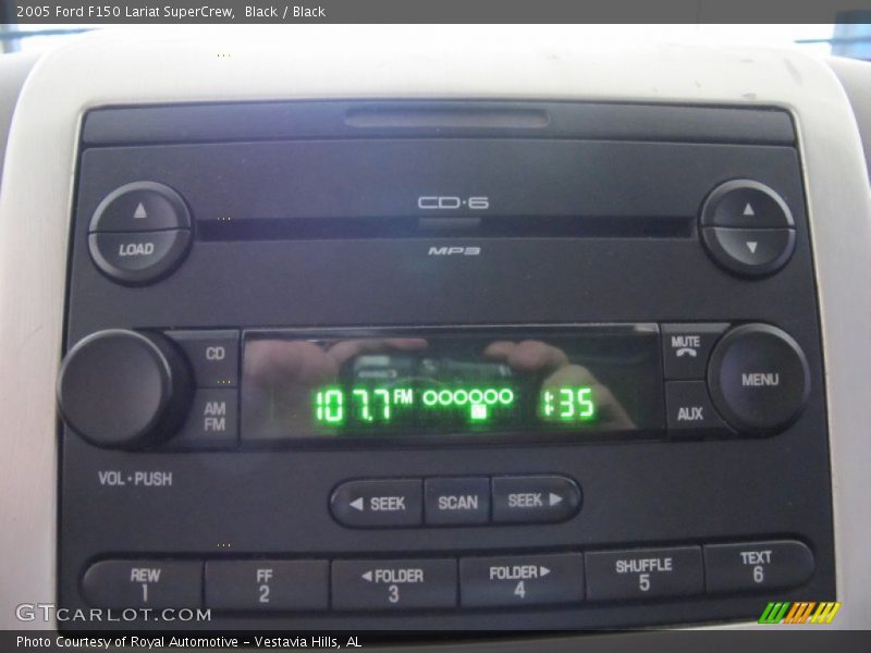 Black / Black 2005 Ford F150 Lariat SuperCrew