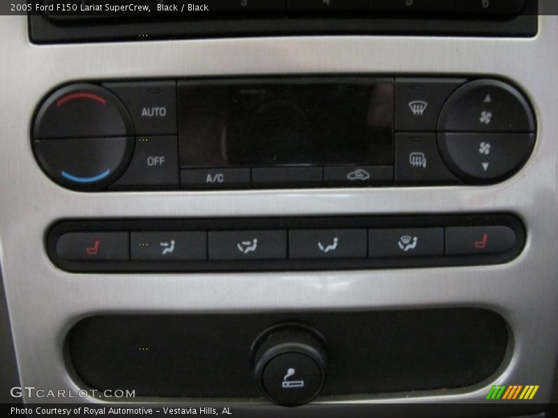 Black / Black 2005 Ford F150 Lariat SuperCrew