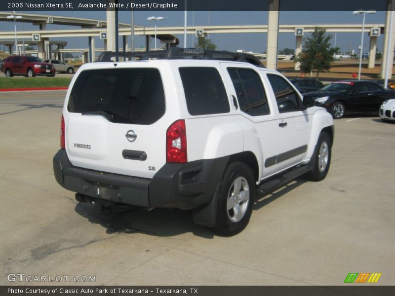 Avalanche White / Desert/Graphite 2006 Nissan Xterra SE