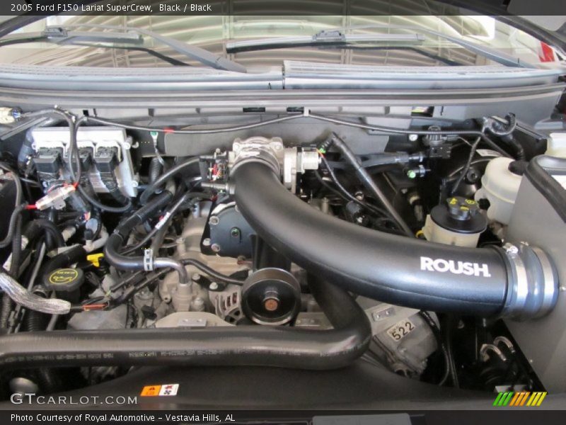 Black / Black 2005 Ford F150 Lariat SuperCrew