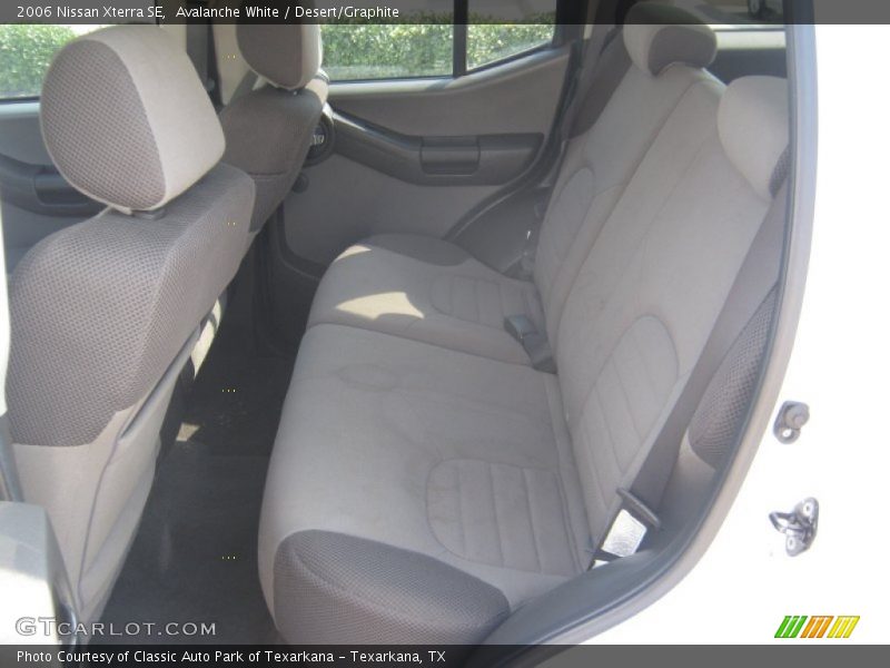 Avalanche White / Desert/Graphite 2006 Nissan Xterra SE