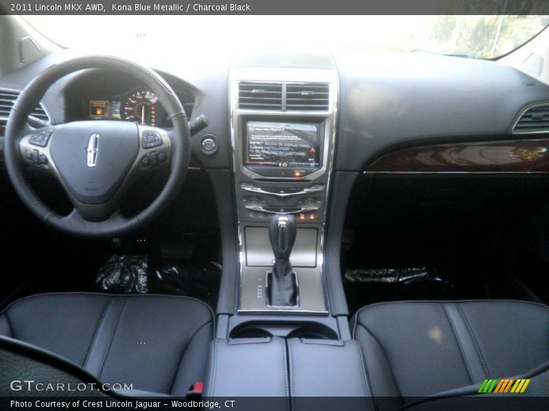 Kona Blue Metallic / Charcoal Black 2011 Lincoln MKX AWD