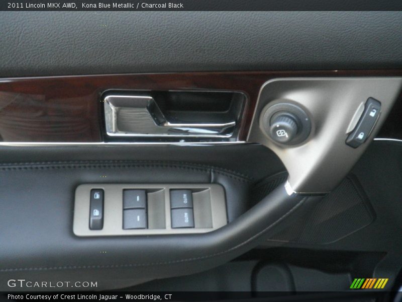 Kona Blue Metallic / Charcoal Black 2011 Lincoln MKX AWD