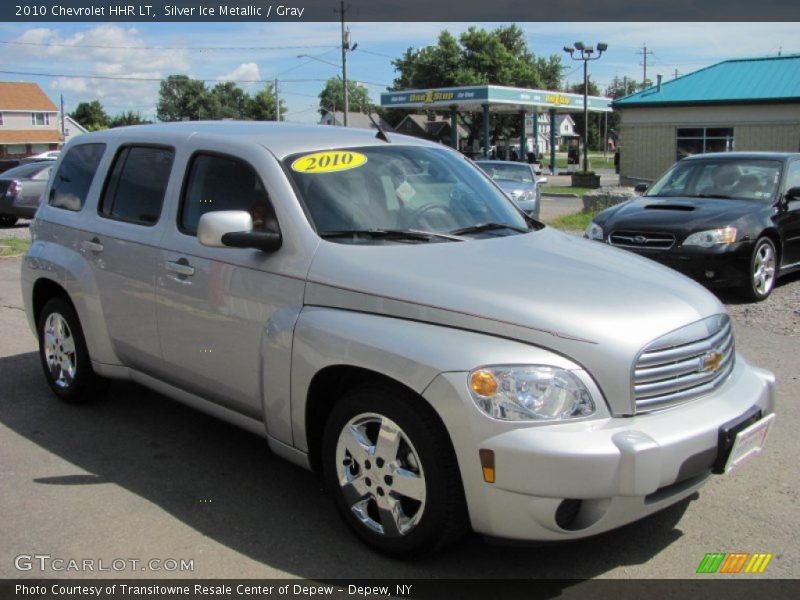 Silver Ice Metallic / Gray 2010 Chevrolet HHR LT