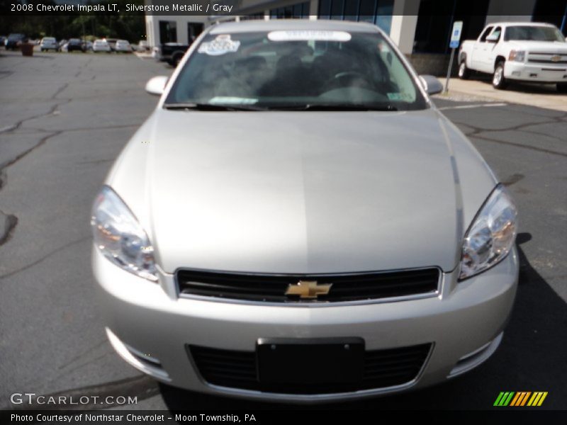 Silverstone Metallic / Gray 2008 Chevrolet Impala LT