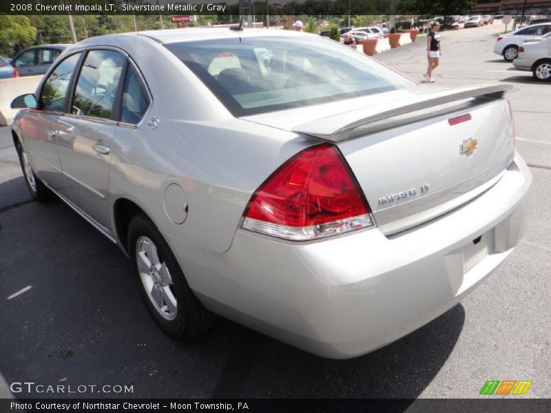 Silverstone Metallic / Gray 2008 Chevrolet Impala LT