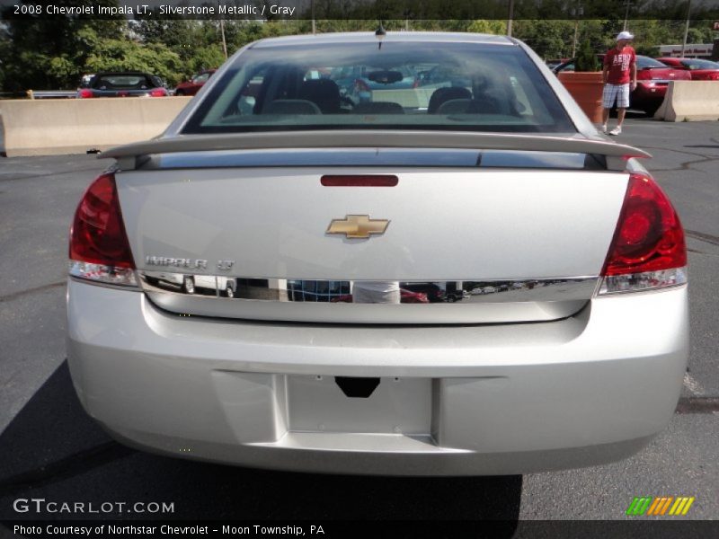 Silverstone Metallic / Gray 2008 Chevrolet Impala LT