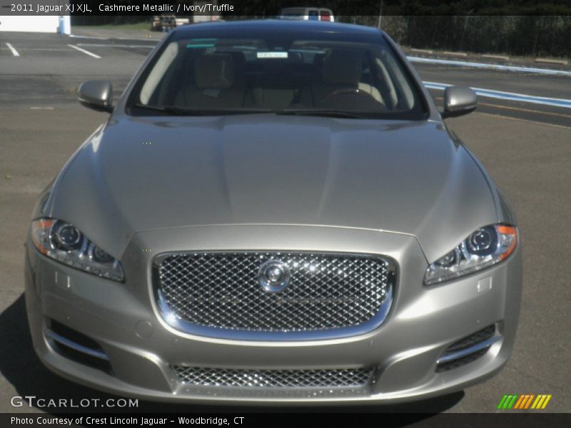 Cashmere Metallic / Ivory/Truffle 2011 Jaguar XJ XJL