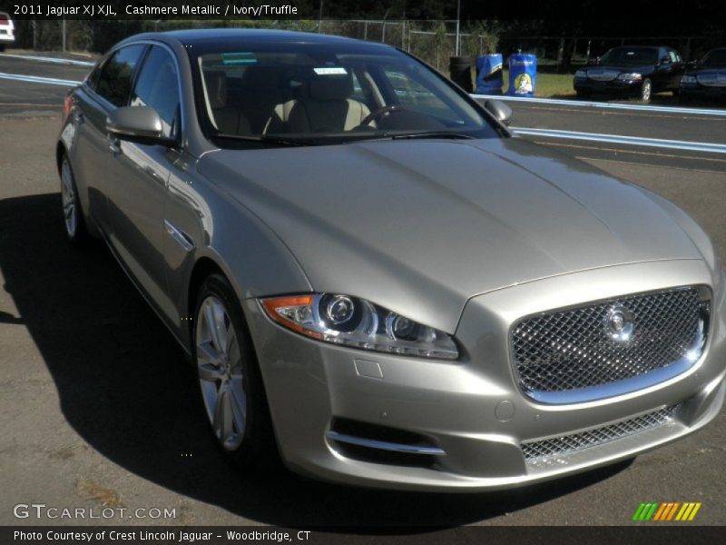 Cashmere Metallic / Ivory/Truffle 2011 Jaguar XJ XJL