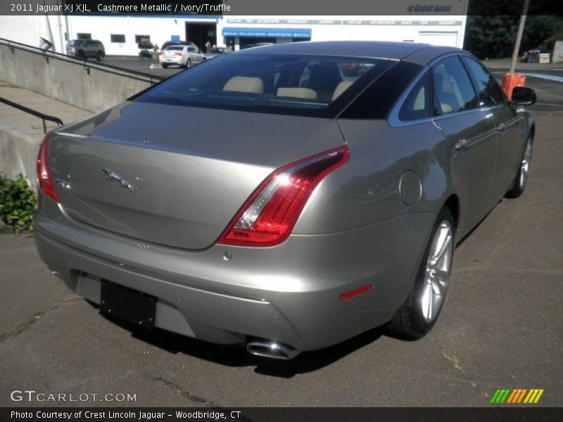 Cashmere Metallic / Ivory/Truffle 2011 Jaguar XJ XJL
