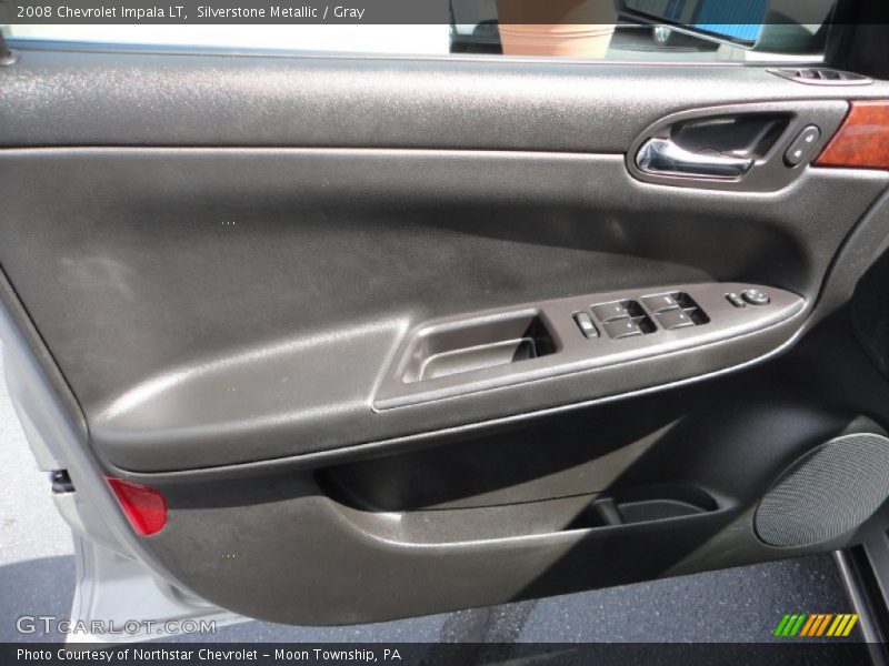 Silverstone Metallic / Gray 2008 Chevrolet Impala LT