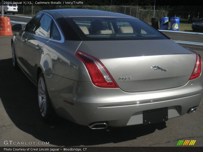 Cashmere Metallic / Ivory/Truffle 2011 Jaguar XJ XJL