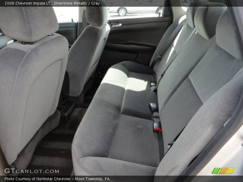 Silverstone Metallic / Gray 2008 Chevrolet Impala LT
