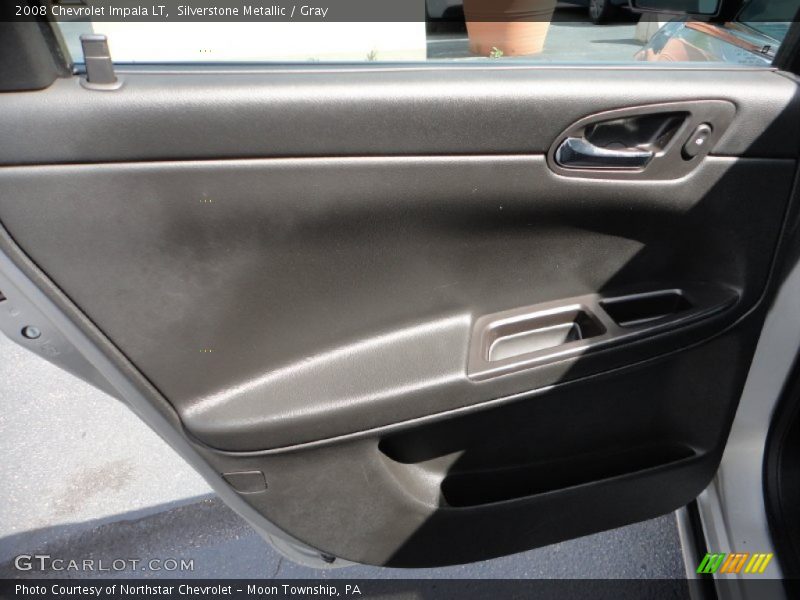 Silverstone Metallic / Gray 2008 Chevrolet Impala LT