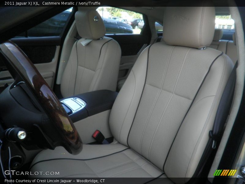 Cashmere Metallic / Ivory/Truffle 2011 Jaguar XJ XJL