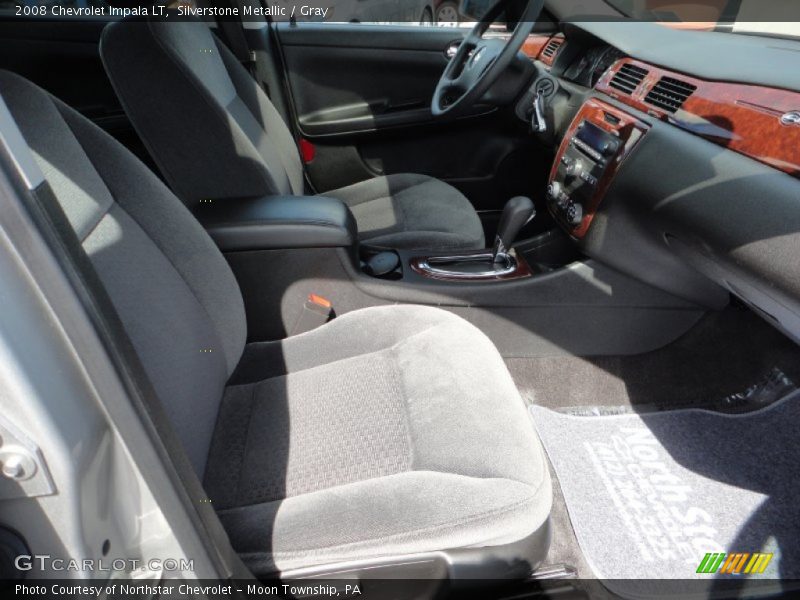 Silverstone Metallic / Gray 2008 Chevrolet Impala LT