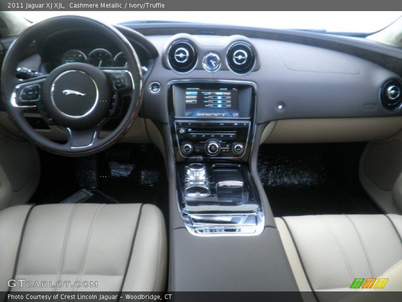 Cashmere Metallic / Ivory/Truffle 2011 Jaguar XJ XJL