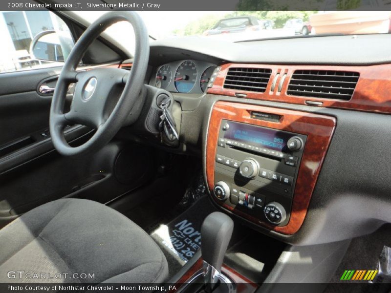 Silverstone Metallic / Gray 2008 Chevrolet Impala LT