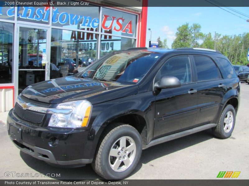 Black / Light Gray 2008 Chevrolet Equinox LS