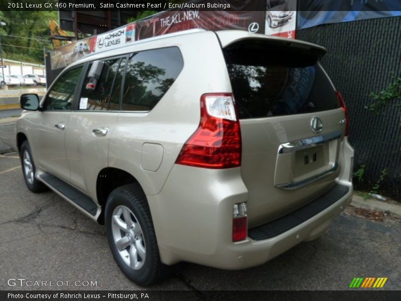 Satin Cashmere Pearl / Ecru/Auburn Bubinga 2011 Lexus GX 460 Premium