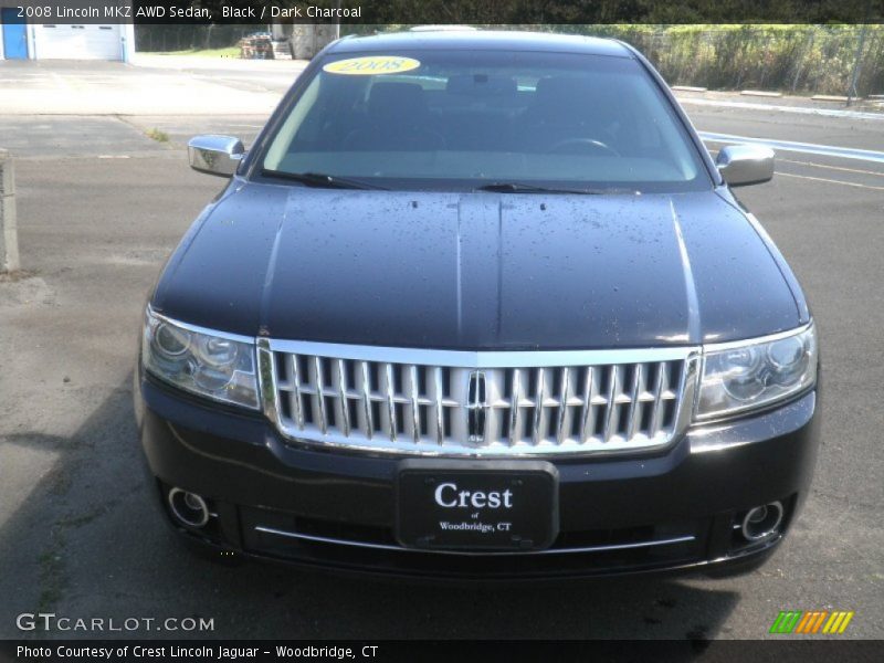 Black / Dark Charcoal 2008 Lincoln MKZ AWD Sedan