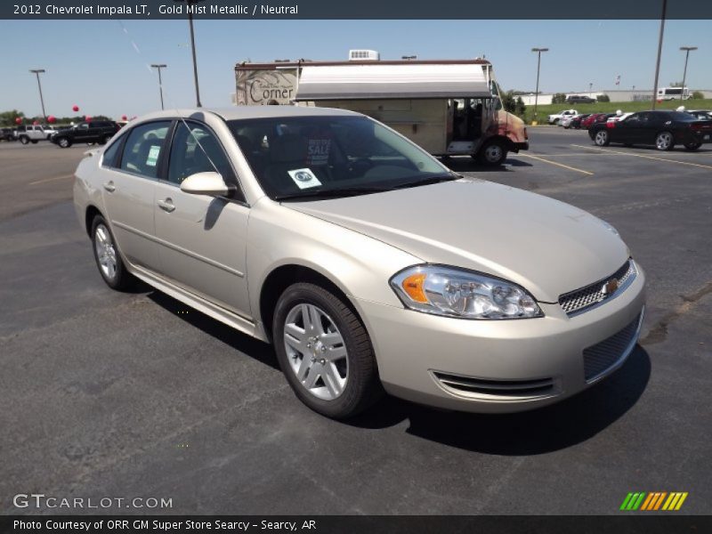 Front 3/4 View of 2012 Impala LT
