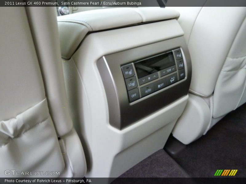 Satin Cashmere Pearl / Ecru/Auburn Bubinga 2011 Lexus GX 460 Premium