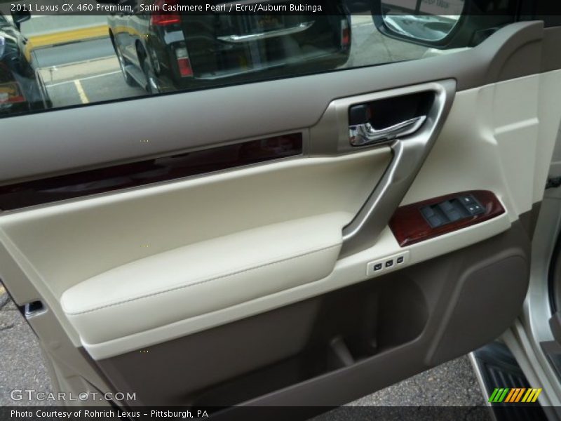 Satin Cashmere Pearl / Ecru/Auburn Bubinga 2011 Lexus GX 460 Premium