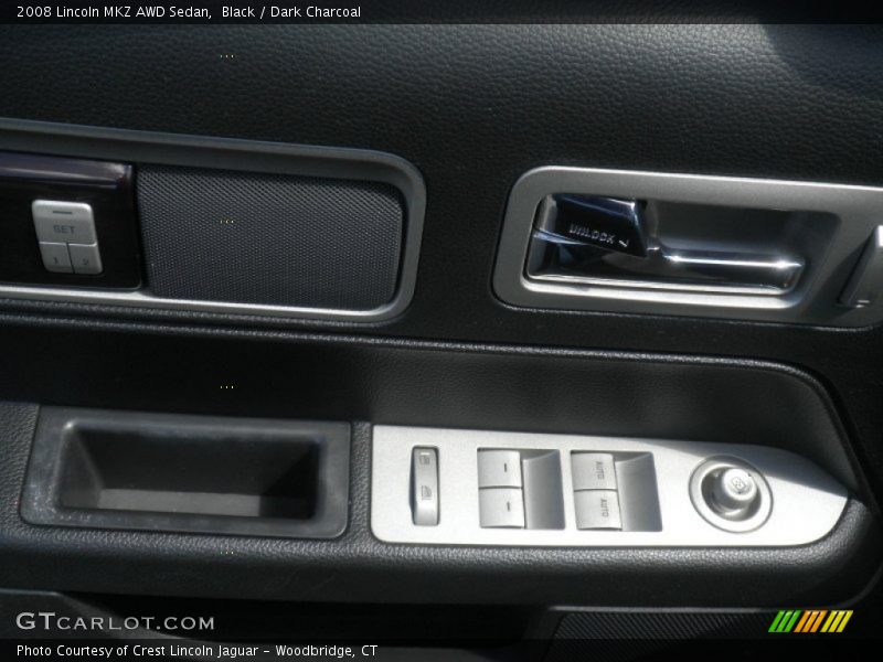 Black / Dark Charcoal 2008 Lincoln MKZ AWD Sedan