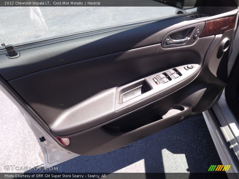 Gold Mist Metallic / Neutral 2012 Chevrolet Impala LT