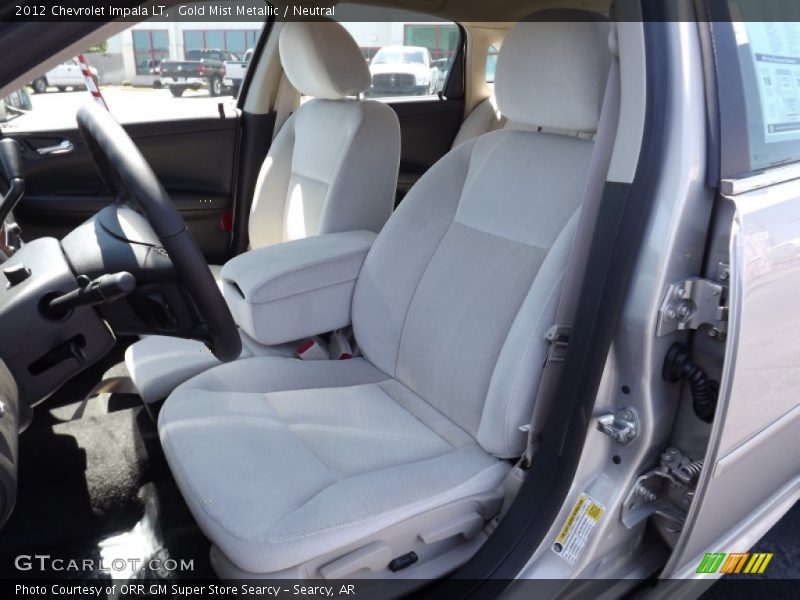  2012 Impala LT Neutral Interior