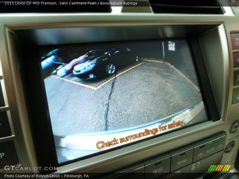Satin Cashmere Pearl / Ecru/Auburn Bubinga 2011 Lexus GX 460 Premium