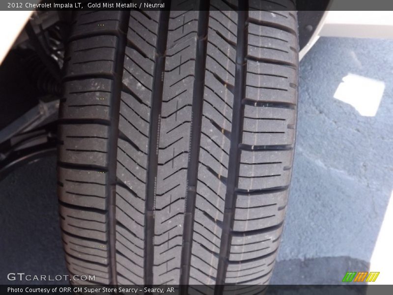 Gold Mist Metallic / Neutral 2012 Chevrolet Impala LT